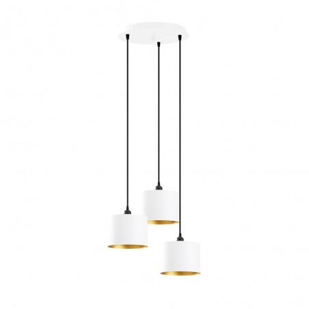 Lámpara colgante Harvey 20 Blanco (3 luces)