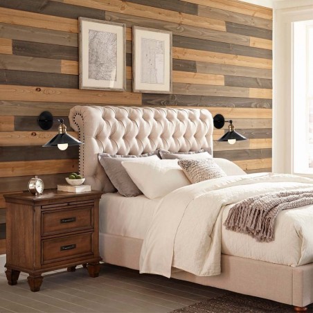 Aplique de pared Harvey 24 Negro