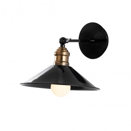 Aplique de pared Harvey 24 Negro
