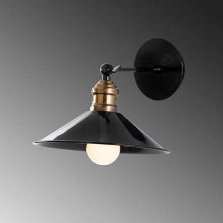 Aplique de pared Harvey 24 Negro