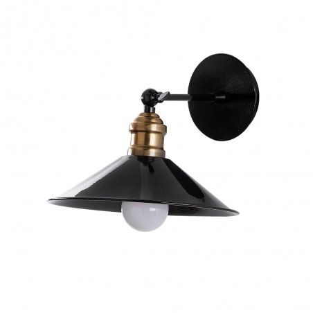 Aplique de pared Harvey 24 Negro