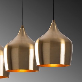 Regleta colgante Momo 22 Vintage (3 luces)