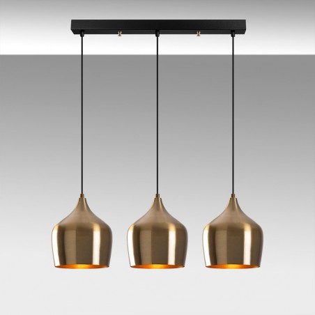 Regleta colgante Momo 22 Vintage (3 luces)