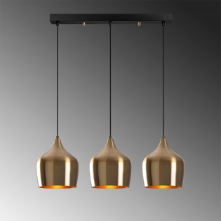 Regleta colgante Momo 22 Vintage (3 luces)