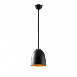 Lámpara colgante Asney 20 Negro