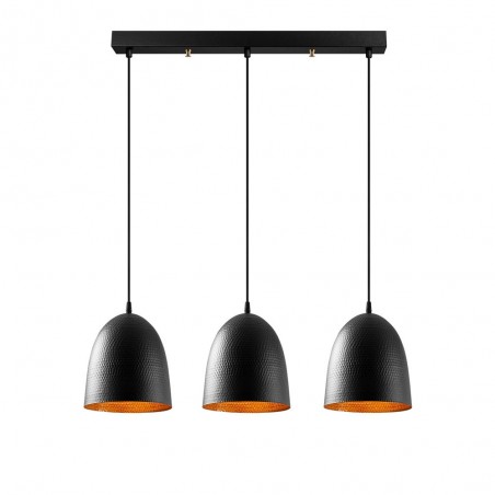 Regleta de techo Asney 20 Negro (3 luces)