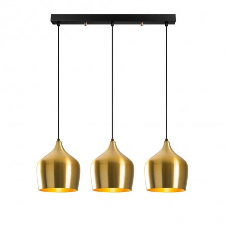 Regleta de techo Momo 22 Oro (3 luces)