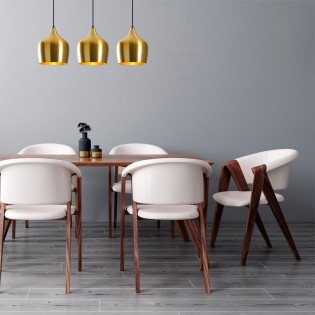 Regleta de techo Momo 22 Oro (3 luces)