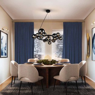 Lámpara colgante Astros (14 luces)