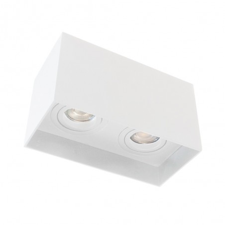 Foco de superficie Classic Blanco (2 luces)