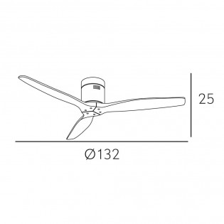 Ventilador de techo Aguilon