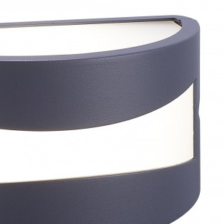 Aplique de exterior Basic Negro