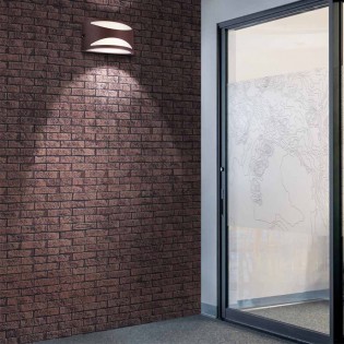 Aplique de exterior Classic II Óxido