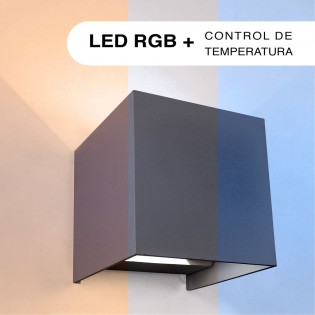 Aplique LED de exterior Leva Smart (2x5W)