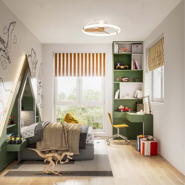 Ventilador de techo LED Nepal Mini (55W)