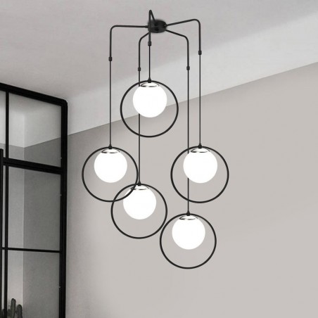 Lámpara de techo Escott II (5 luces)