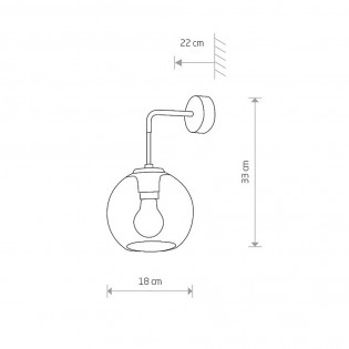 Aplique de pared Vetro