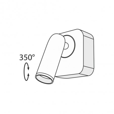 Aplique de pared Led Mirax III (3,2W)