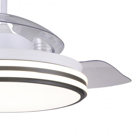 Ventilador LED Garin Dimmable Blanco (35W)