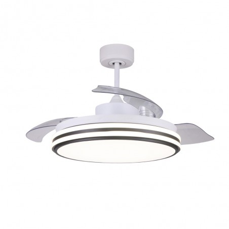 Ventilador LED con aspas plegables Louis CCT (35W)
