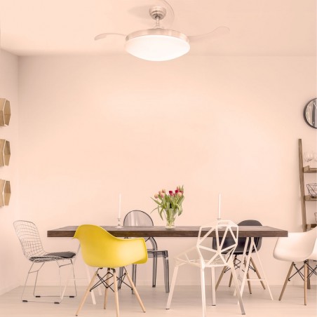 Ventilador LED con altavoz Maria CCT (36W)