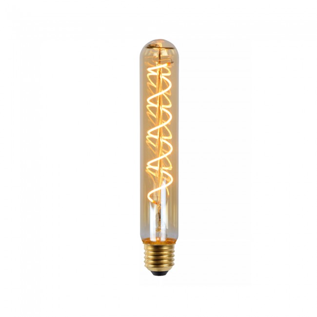 Bombilla tubular de filamentos LED E27 ámbar 20 (5W)