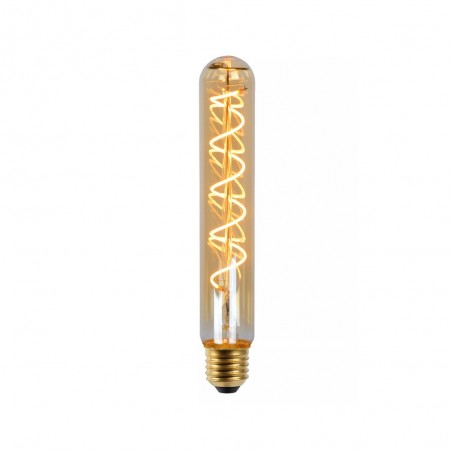 Bombilla tubular de filamentos LED E27 ámbar 20 (5W)