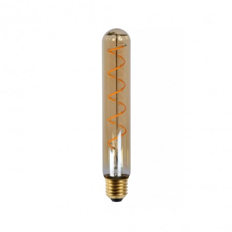 Bombilla tubular de filamentos LED E27 ámbar 20 (5W)