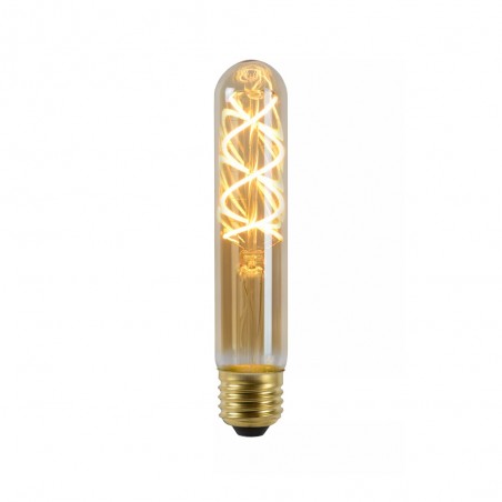 Bombilla tubular de filamentos LED E27 ámbar 15 (5W)