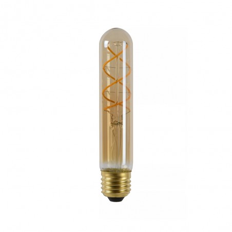 Bombilla tubular de filamentos LED E27 ámbar 15 (5W)