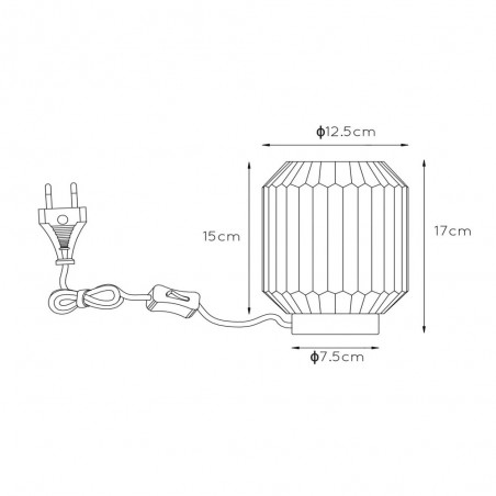 Lámpara de mesa Sueno