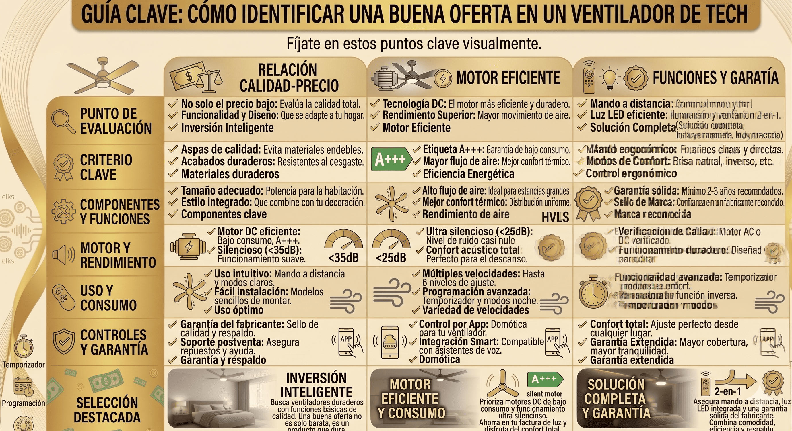 ofertas en ventiladores de techo